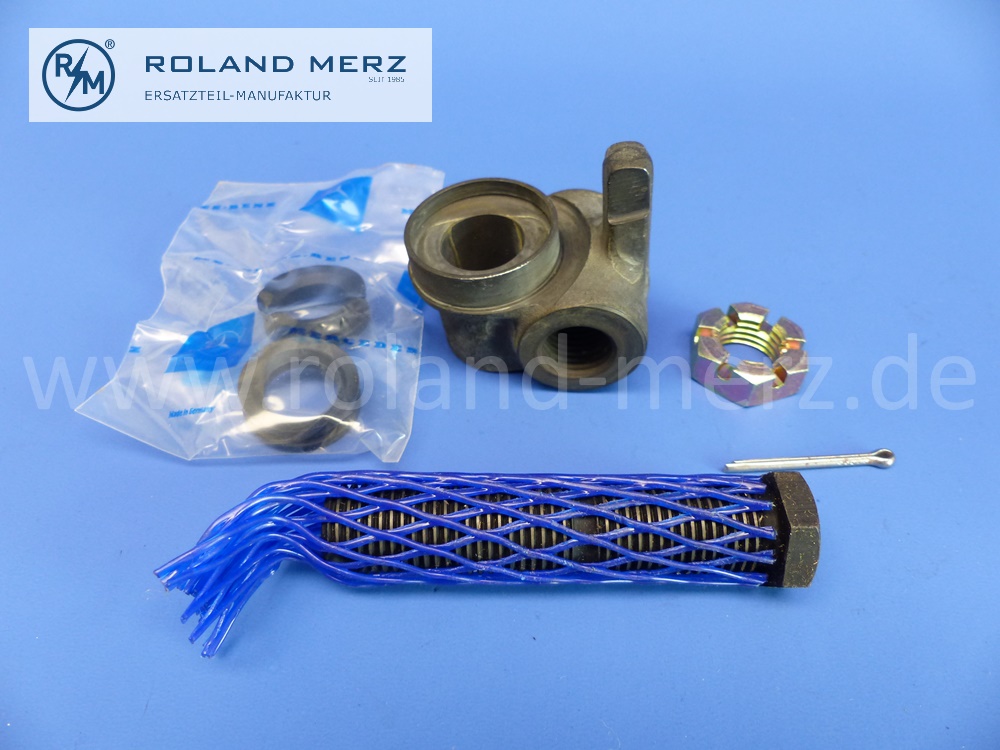 1105860533 / 1103300318 Reparatursatz Querlenker unten links, außen Mercedes 180 – 220SE, 190SL, 190c – 300SEb, 230SL – 280SL, Mercedes Original Neuteil-NOS