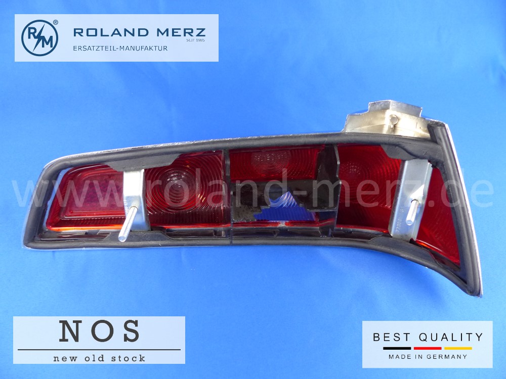 Deckel für Rücklicht links rot / rot NOS Mercedes 110 820 07 66 für 190C - 200DC, 220b