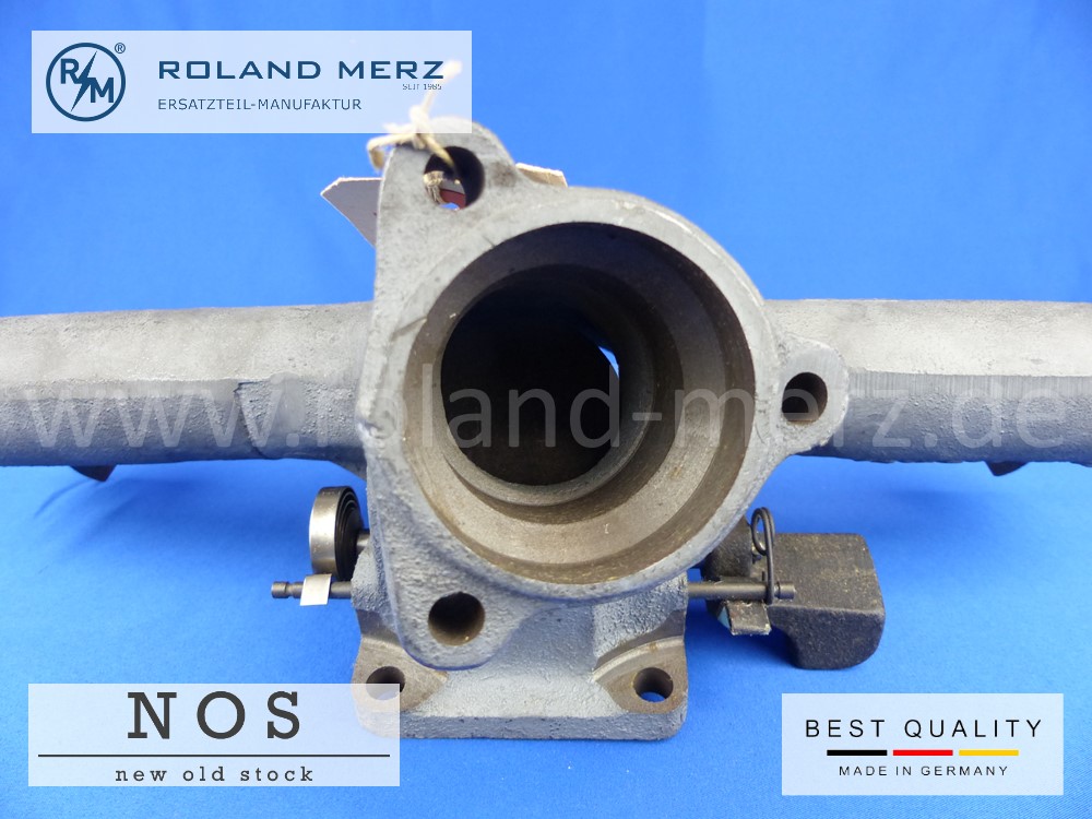 1211401311 Abgaskrümmer, Auspuffkrümmer mit Heizklappe, Mercedes 121 140 13 11 für M121, 180a, 180b , 180c 190, 190b, original MB Neuteil, NOS 1211401311 Abgaskrümmer, Auspuffkrümmer mit Heizklappe, Mercedes 121 140 13 11 für M121, 180a, 180b , 180c 190, 190b, original MB Neuteil, NOS