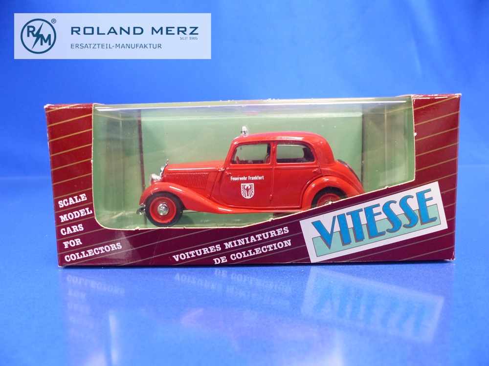 162-01 Mercedes-Benz 170 Van Feuerwehr 1939 - 1959 - 150291 Vitesse 1:43 Modell