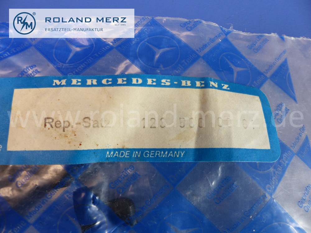 1235860081 repair kit, manual adjustment exterior rear view mirror, Mercedes W107, W114, W115, W116, W126, E: 1238100854, original Mercedes spare-part, NOS