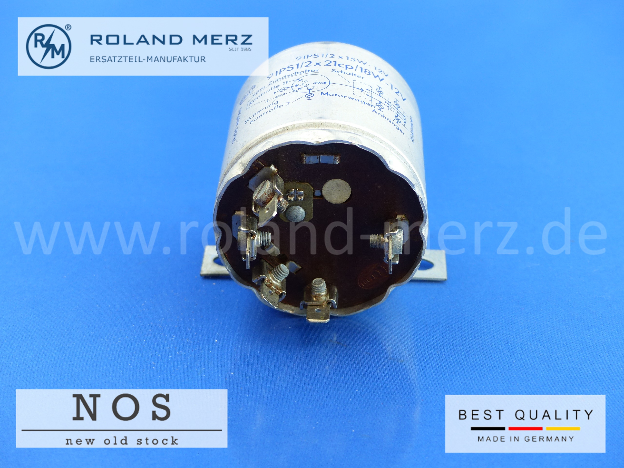 Blinkgeber Hella 12V, 18W, 91PS1/2 x 21cp, 1 Anhänger