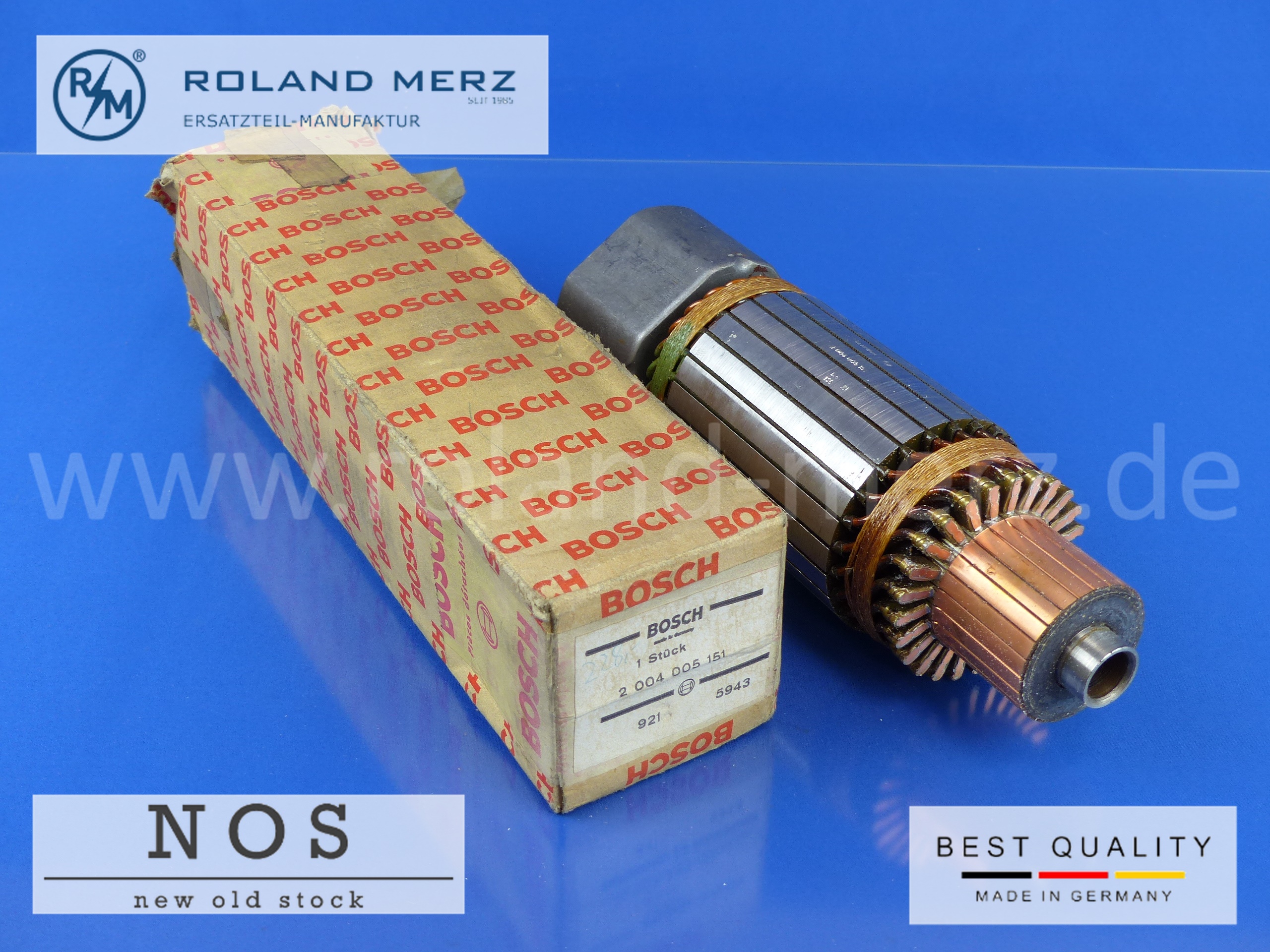 P1170816 2004005151 Anker Anlasser Bosch Mercedes KHD Volvo