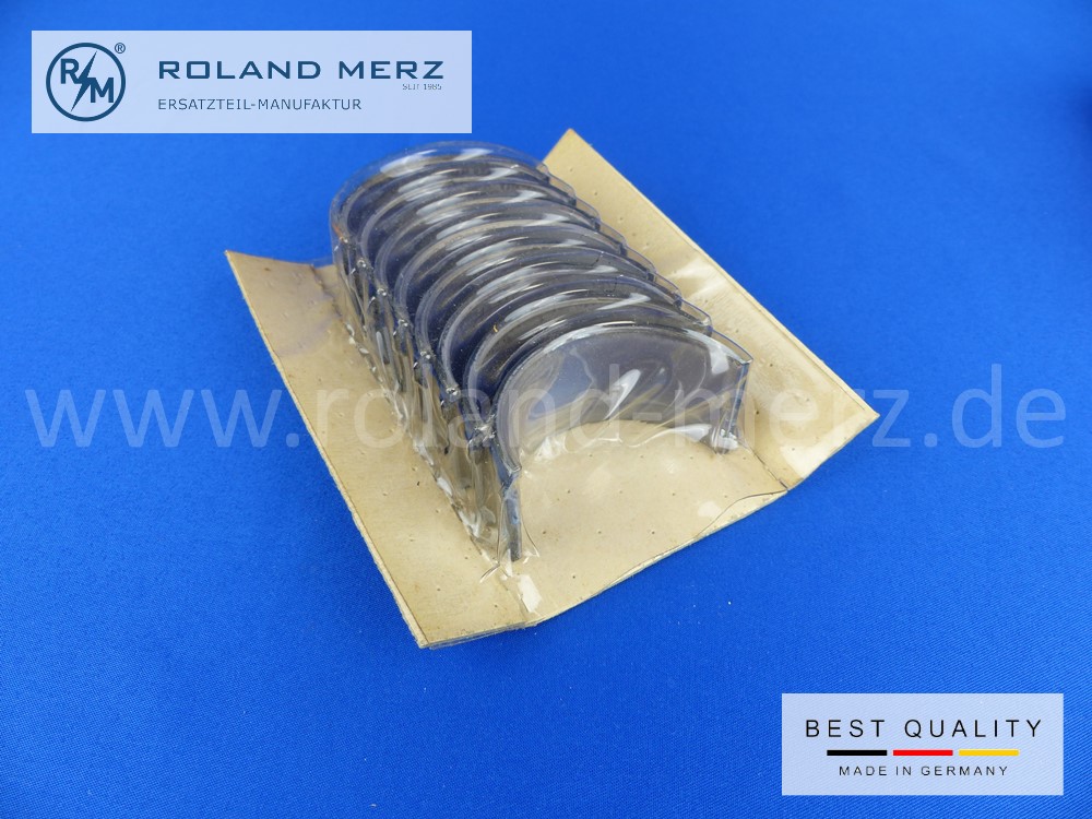 Satz Pleuellagerschalen 1,00mm, Mercedes 636 030 08 60 für OM 636, 170D, 180D, Db
