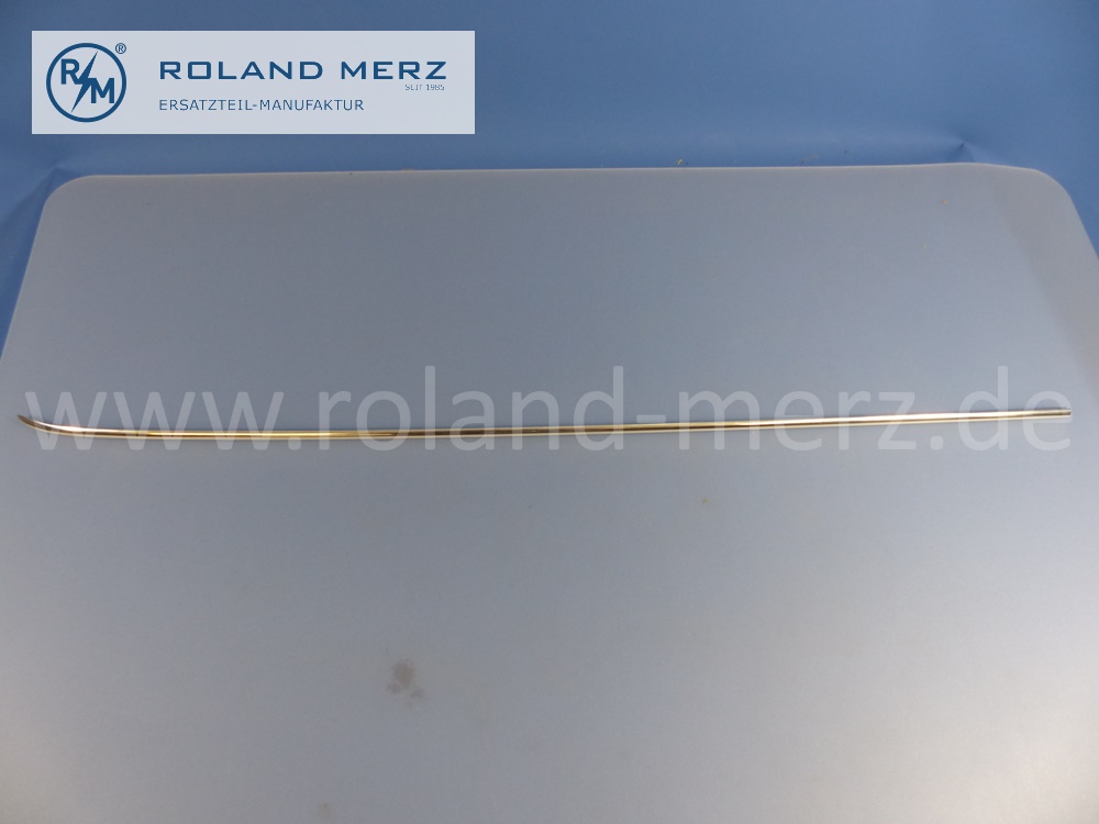 1156980801 Regenleiste vorne, rechts am Dach, Mercedes W114, W115, Strich 8, Länge 1020 mm, Original Mercedes Neuteil, NOS