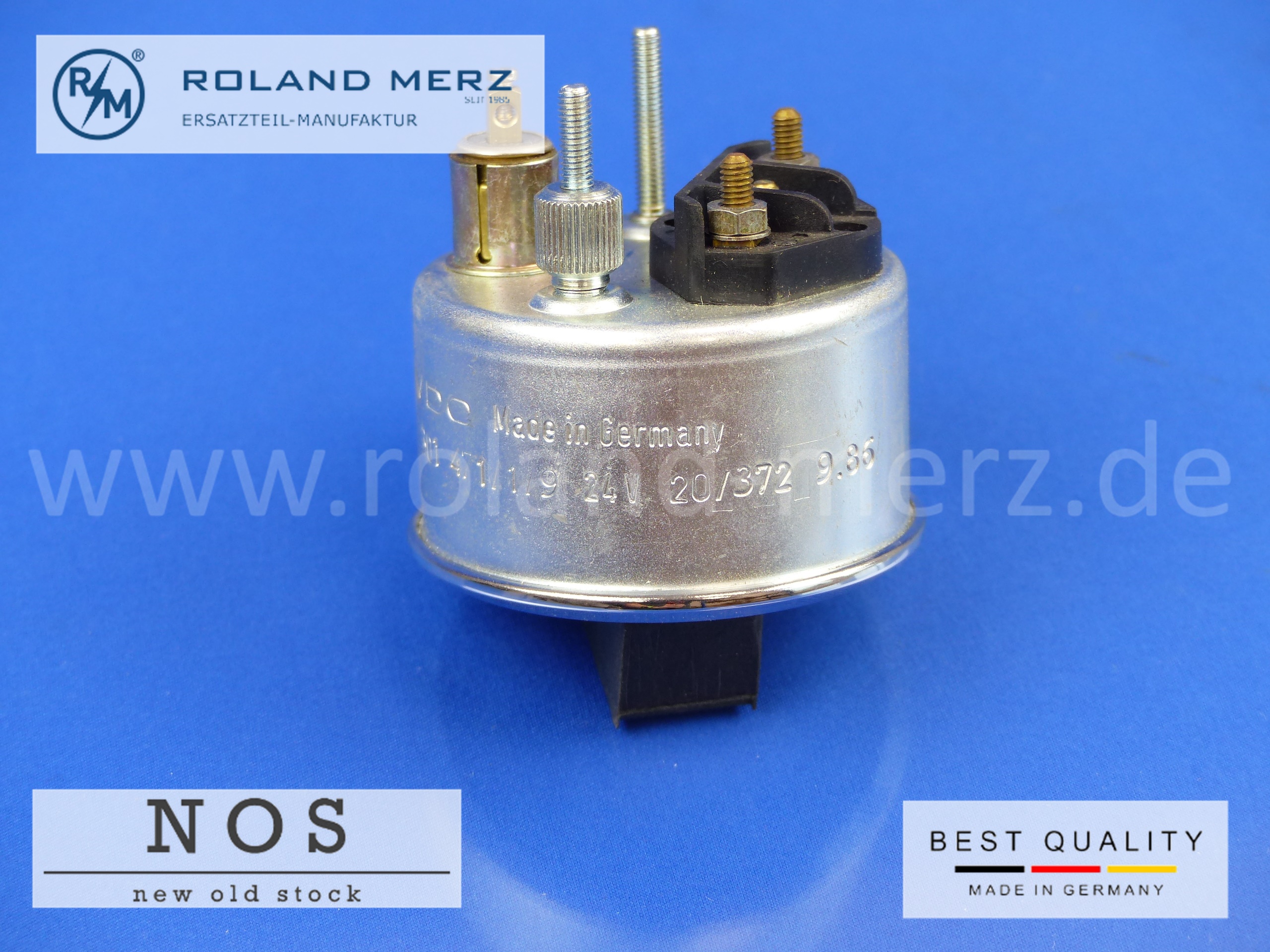 Tankanzeige VDO, 24V, 301 471 / 1 /9, mit Beleuchtung