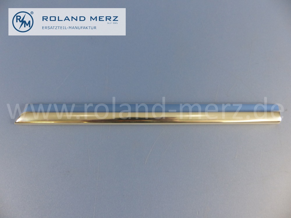 1136980280 Zierstab, Zierleiste, rechts, zwischen Vorderrad und Tür, Mercedes W113, Pagode, 230SL, 250SL, 280SL, Länge 295mm, Original Mercedes Neuteil, NOS