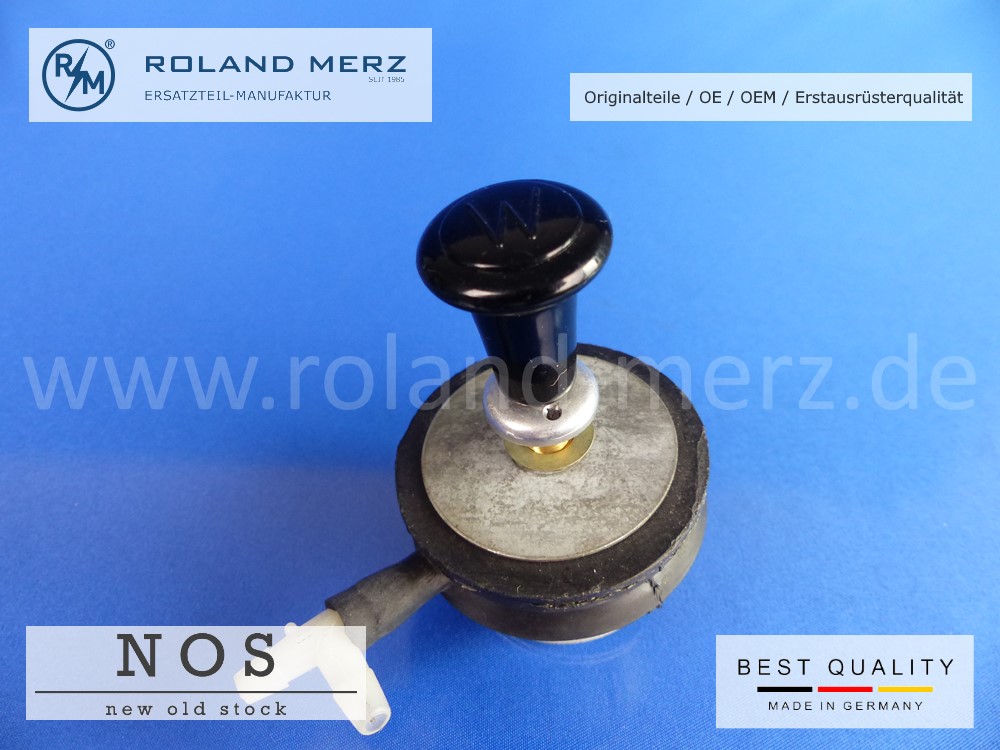 P1140609 SWF Handpumpe Gummi WPZ mit schwarzem Knopf für Porsche, VW