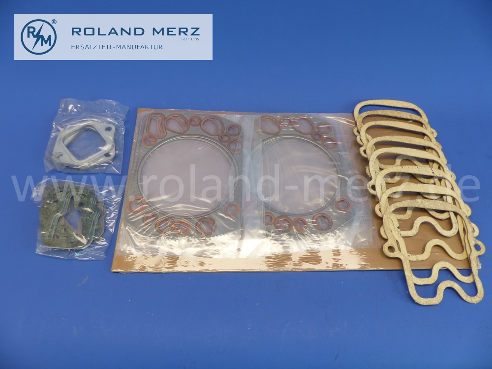 031.488 Dichtungssatz Motor, Vollsatz, MAN Motor D 25 38 M-MF, V8 256 PS, Original Elring Neuteil, NOS