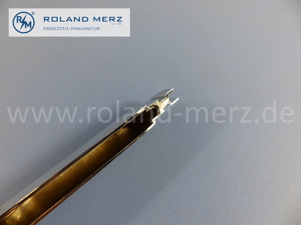 1076901480 Zierstab, Zierblende, rechts, Heckklappe, Heckdeckel, R107, C107, SL, SLC, original Mercedes Neuteil, NOS