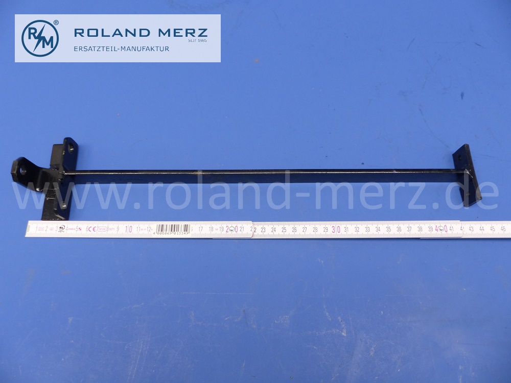 1HOBE22G2Z Befestigungshalter Bosch Fanfare, Mercedes 220A, Befestigung am Kühler, mit Befestigungsmaterial, Original Bosch Neuteil, NOS 