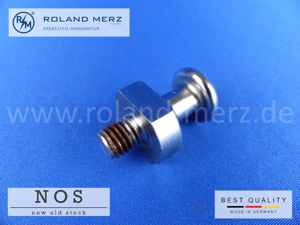 P1120596 Auflagebolzen verchromt für Sitz, Mercedes 12 136 919 01 15 für 170S - 220BC