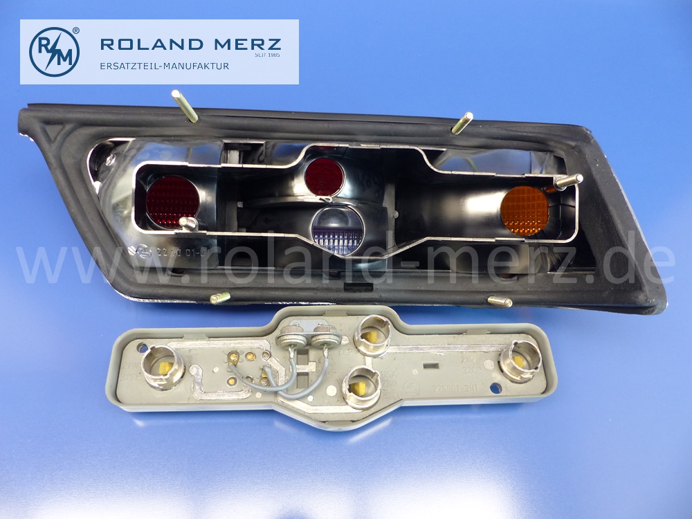 1138201564 Heckleuchte, Schlussleuchte, links, komplett, Mercedes W113 Pagode, Original Mercedes Neuteil, NOS 