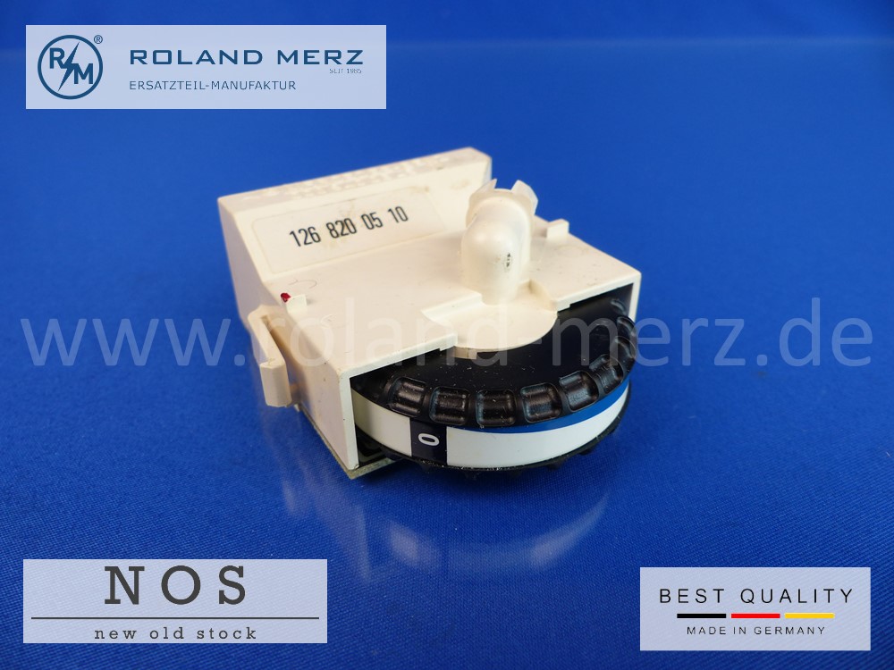 P1130806 Temperaturwahlschalter 126 820 05 10 für Mercedes Bm 126 und 123