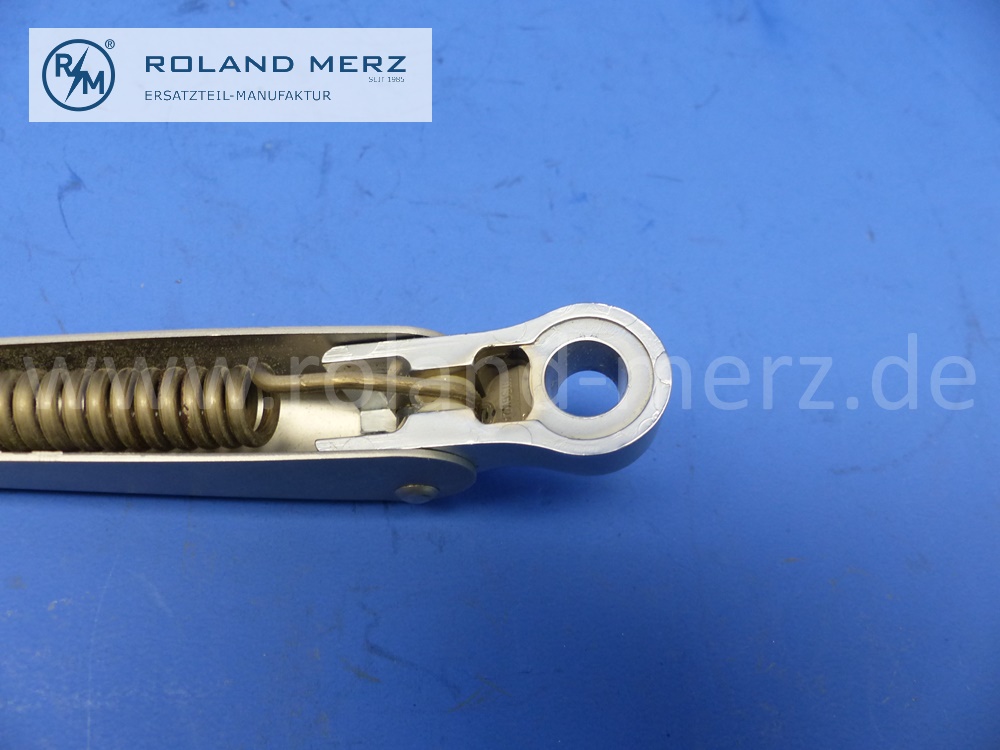 1008200344 Wischarm, Wischerarm links, Oberfläche matt, Bosch 3398100573, Mercedes W100, 600, (64 - 81), Original Bosch Neuteil-NOS 