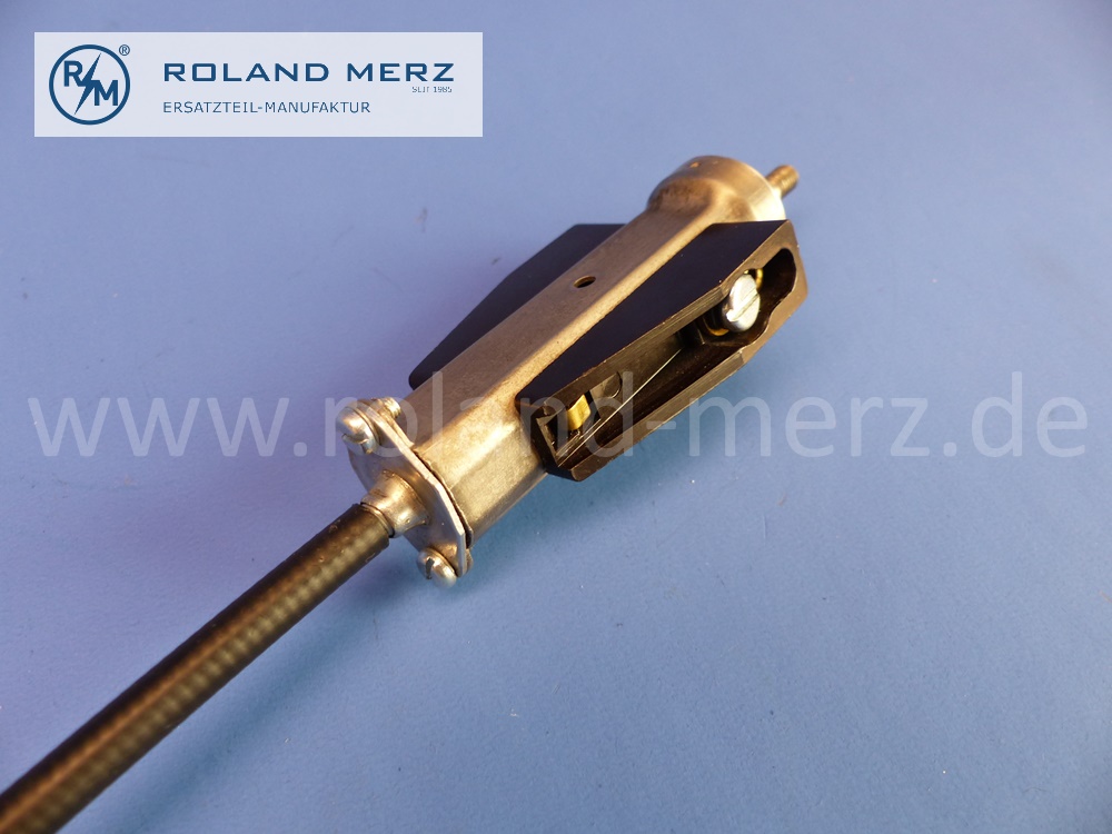 1803001830 Drahtzug, Starterzug ohne Knopf und Rosette, 1180mm, Originalteil für Mercedes 190SL, 180, 180a, 180b, 180c, 190, 190b, 219, 220a, 220S, 220S Cp/Cb., L319, O319, Original Mercedes Neuteil, NOS 