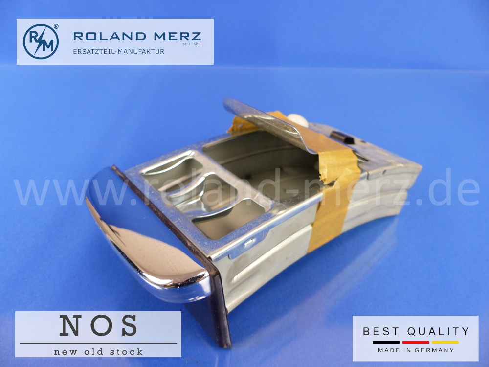 1108103430 Aschenbecher kompl. mit Chromgriff für Mercedes 190C – 230 alle Bm 110 und SA 55931 E. 110 810 33 30 Original MB-Neuteil NOS 