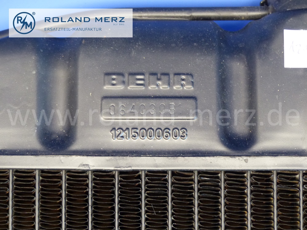 1215000603 radiator, water cooler, Mercedes W121, 190, 190b, Ponton, original Mercedes used part, - checked -
