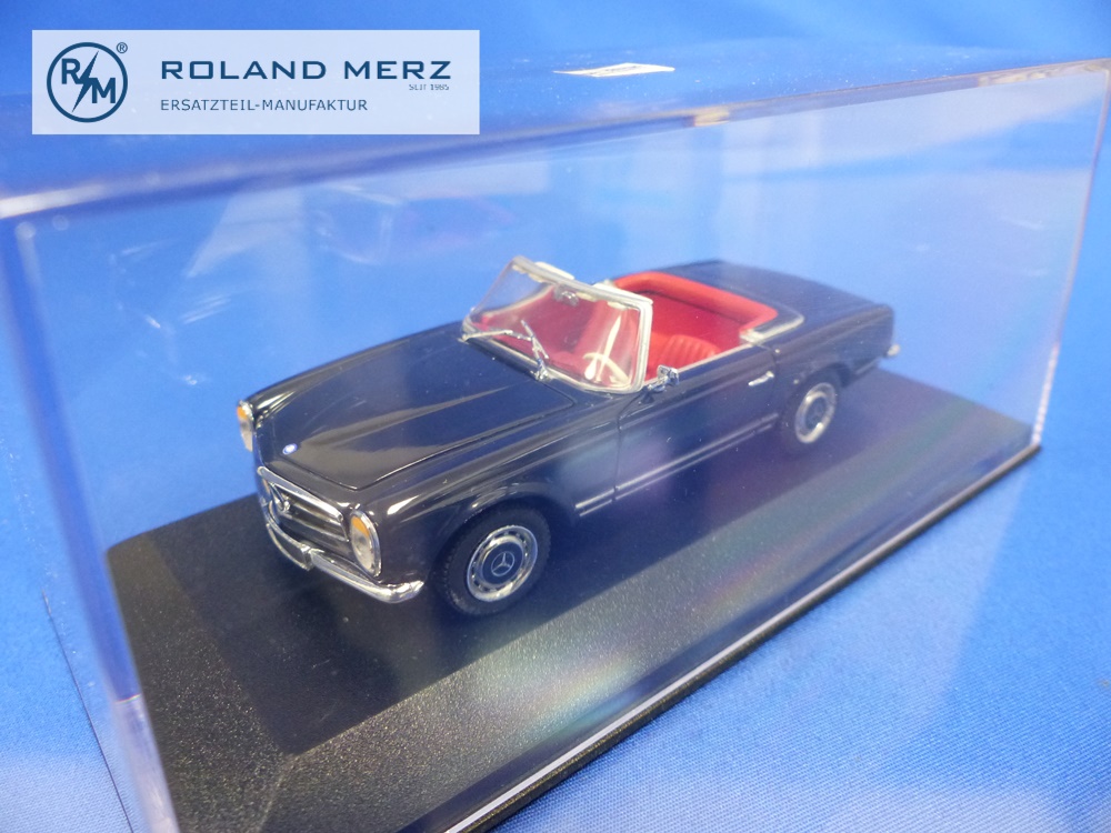 032232-04 Mercedes-Benz 280 SL Cabriolet dunkelblau - Minichamps PMA 1:43