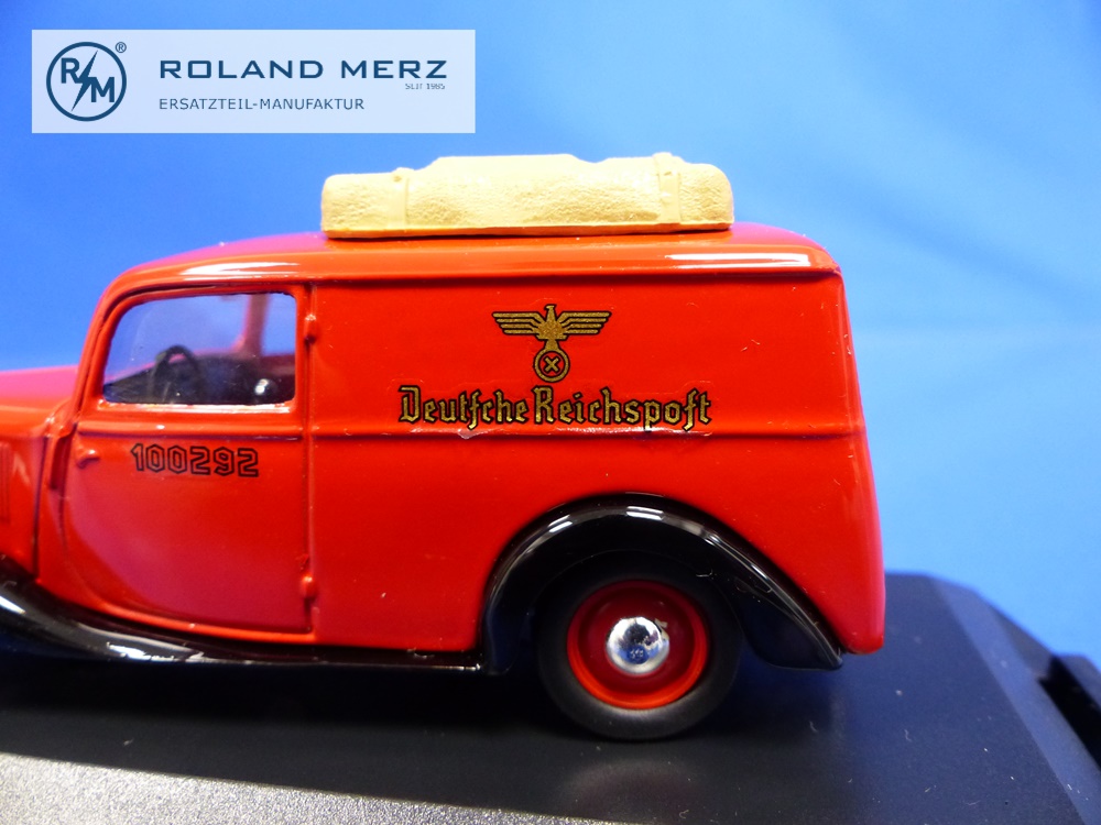 150292-24 Mercedes-Benz 170V Kastenwagen Deutsche Reichspost - 150292 Vitesse 1:43 Modell