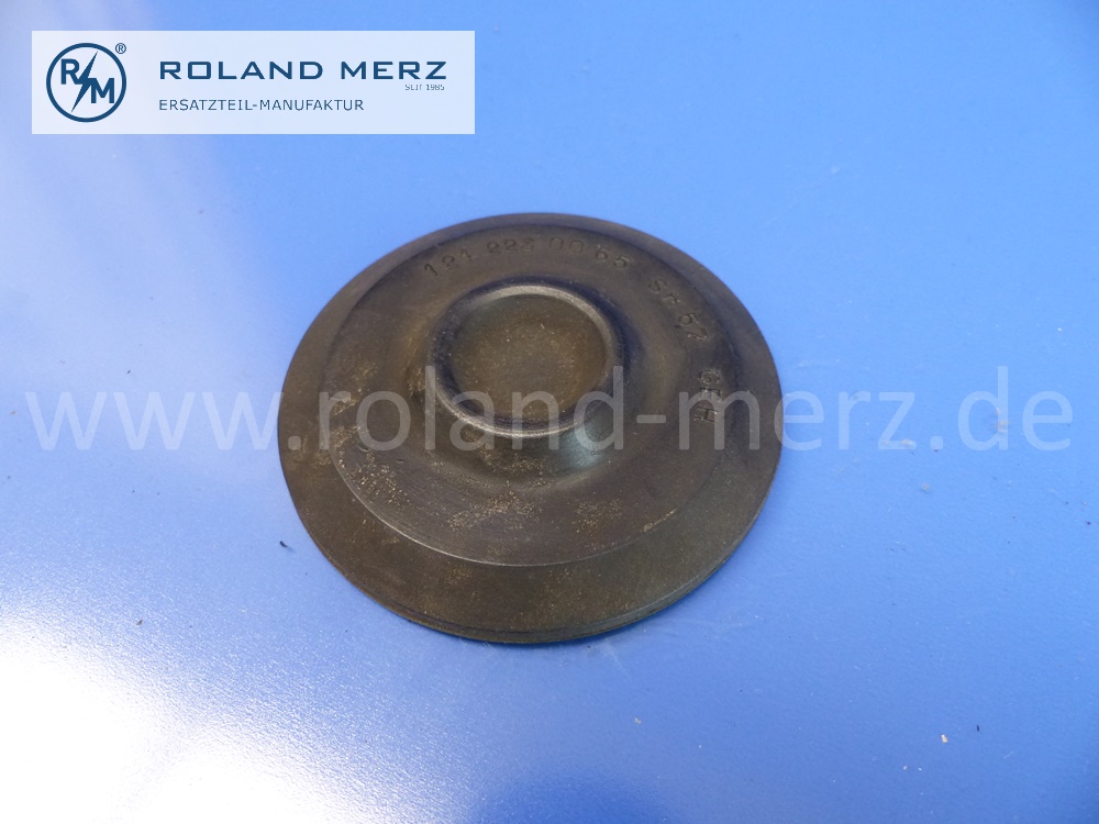 1212230065 Puffer, Pufferplatte Gummilager Vorderachse, Mercedes W105, W120, W121, W128, W180, Ponton, 319, Original Mercedes Neuteil, NOS