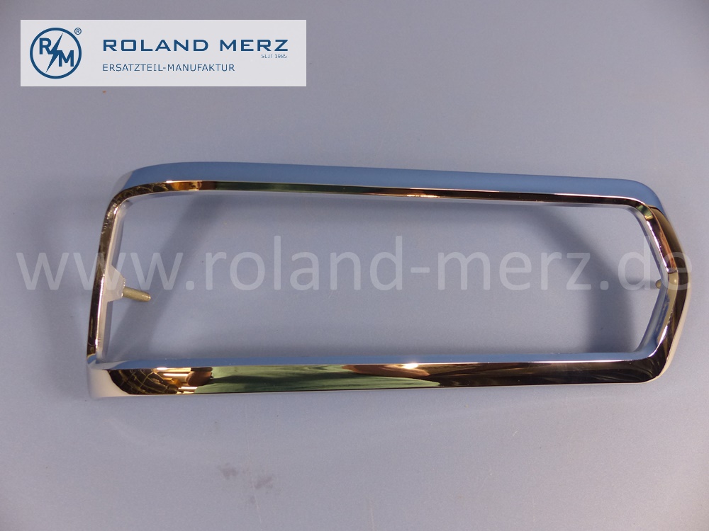  1088260159 Rahmen, Zierrahmen Rücklicht links, Mercedes W108, W109, Original Mercedes Neuteil, NOS 