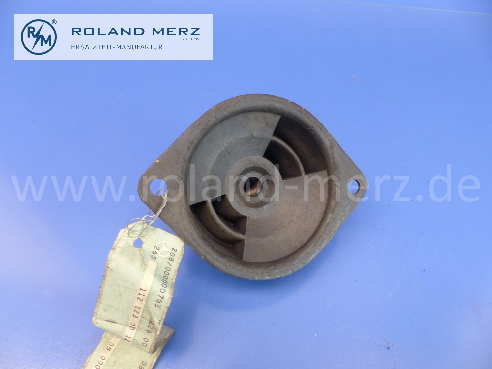 1122230012 Gummilager, Elastomerlager Motoraufhängung vorne rechts, Mercedes W108, W109, W112, Original Mercedes Neuteil, NOS