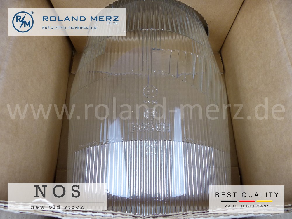 1305630020 Bosch Lichtscheibe, Scheinwerferglas 1 305 630 020 Mercedes 1118260190 für W111, W112, 220BSb, S220eb / Cb / Cp