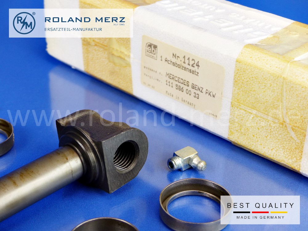 1115860033 Reparatursatz Achsschenkel für Mercedes Ponton, 190SL, 190c – 300SEb, 230SL – 280SL, Bm 108, 109, 110, 111, 112 , 113. Original Febi-Neuteil aus deutscher Produktion