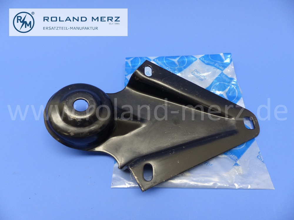 1103520042 mounting plate with retainer, rear axle, Mercedes W108, W109, W110, W111, W112, W113, 190c - 230, 220SEb, 230SL – 280SL, original Mercedes spare part, NOS