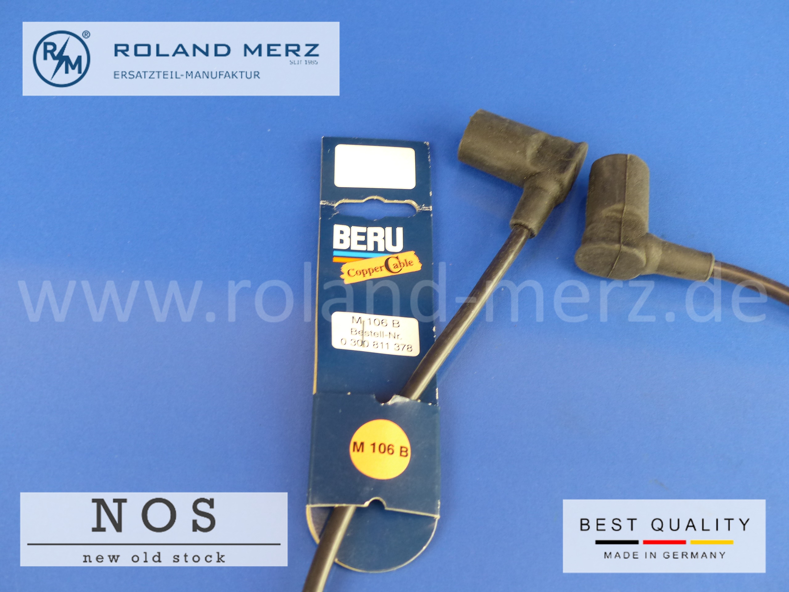 Beru Copper Cable, M 106 B, Mercedes, Zündleitung