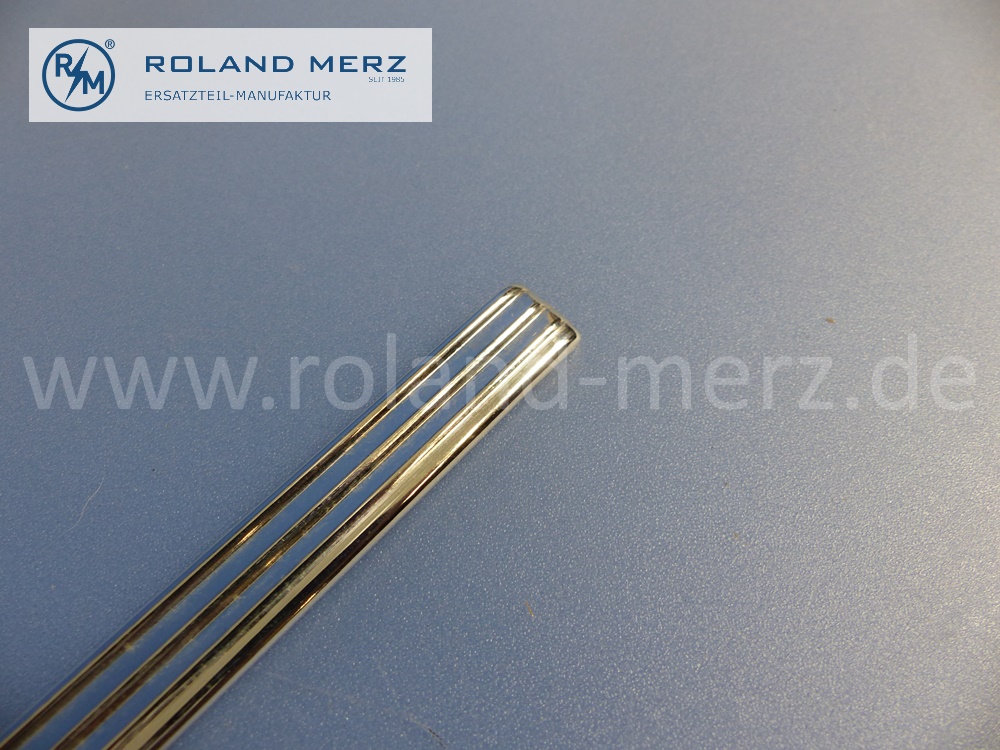 1117270682 Zierstab, Zierleiste Türbelag oben, Fahrertür rechts, Länge 710mm, Mercedes W111, MB 220B, 220SB, 220SEB, Original Mercedes Neuteil, NOS
