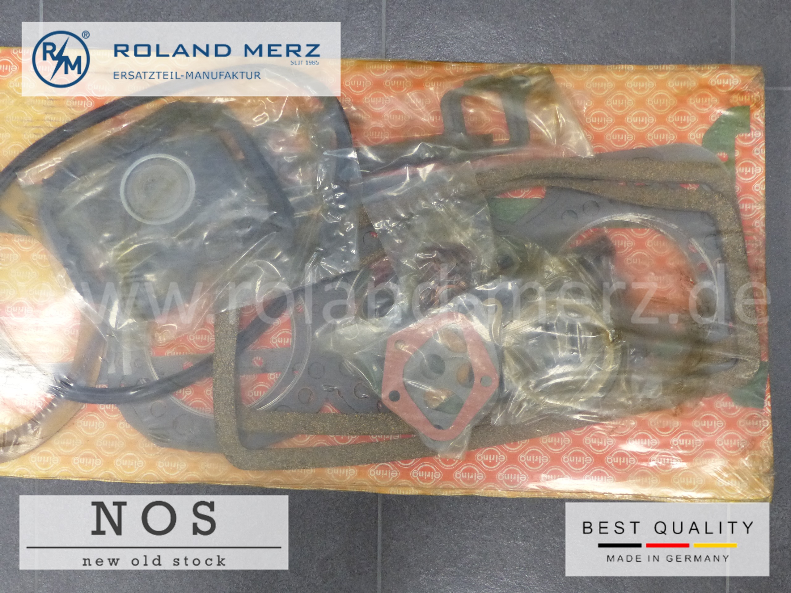 P1190481 3465860390 Motordichtsatz Vollsatz Elring für Mercedes OM346