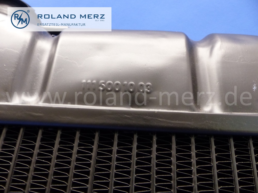 1115001003 Kühler, Wasserkühler, Wärmetauscher, mit Ölkühler Automatikgetriebe, Mercedes W111, 220B, 220SB, 220SEB, Original Mercedes Gebrauchttteil, NOS - geprüft -