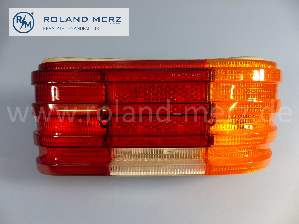 1148201064 Schlussleuchte, Heckleuchte, Rückleuchte, rechts, neuere Ausführung, Mercedes W114, W115, Strich 8, Original Mercedes Neuteil, NOS 