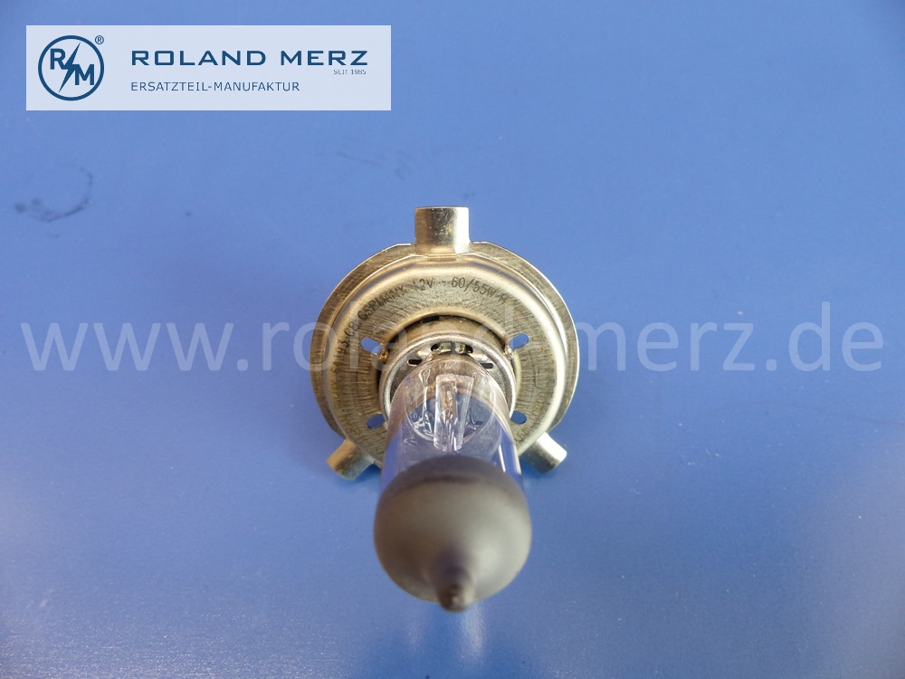 112606 Glühlampe H4, Abblendlicht, Bluelight, 12V, 60/55W, P43t, Beru 0500112606, UV reduziert, Original BERU Neuteil, NOS 