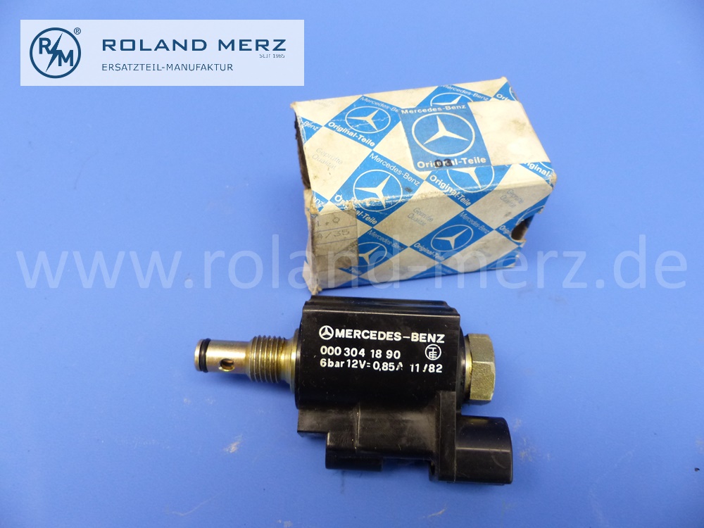 0003041890 switch magnet, kickdown, Mercedes automatic transmission 722, original Mercedes new part, NOS 