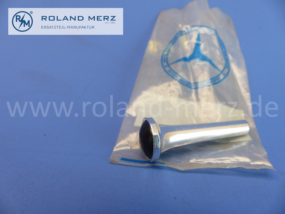 101207660258, 1207660258 Knopf Türverriegelung, Fahrertür, Fondtür, Mercedes W105, W120, W121, W128, W180, Ponton, Original Mercedes Neuteil, NOS 