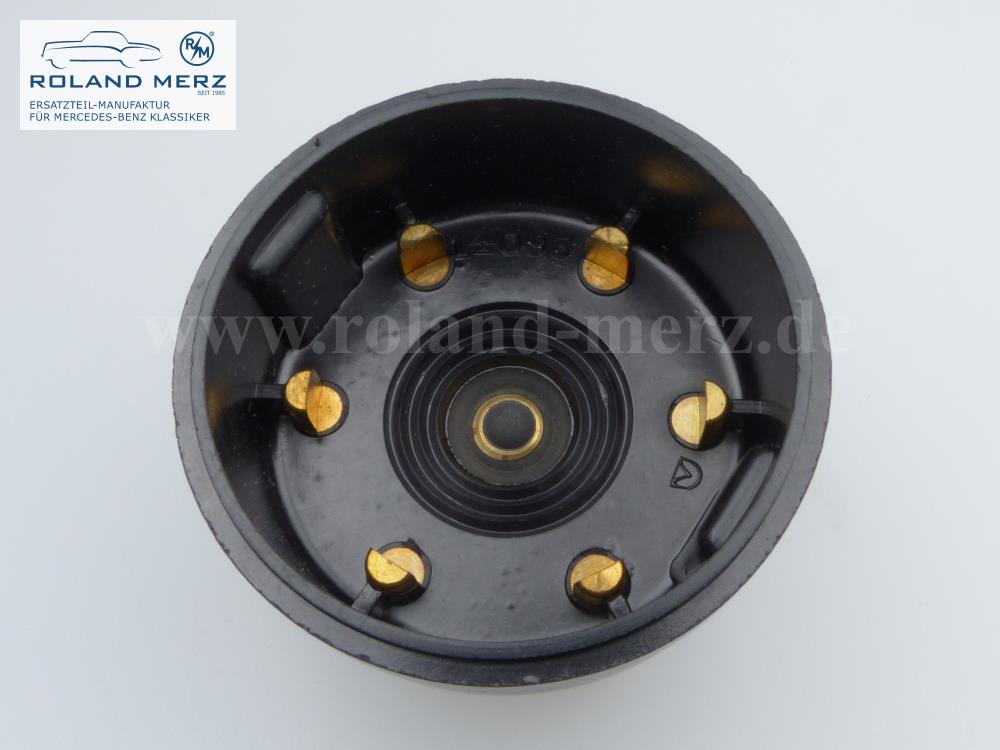 roland-merz_ersatzteil-manufaktur_bakelit-zuendverteilerkappe-42091_2 Zündverteilerkappe für Auburn, Chevrolet, Chrysler, Citroen 15CV Tract. avant, DeSoto, Dodge, Oldsmobile, Plymouth, Pontiac, Renault, Renault Mona, Studebaker aus Bakelit