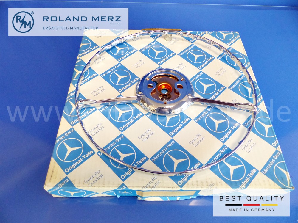 1804600040 Signalring verchromt für Mercedes Ponton 180, 180a, 180D,190, 219, 220S bis 7.59, 300d, 300SL Roadster original Mercedes Neuteil NOS