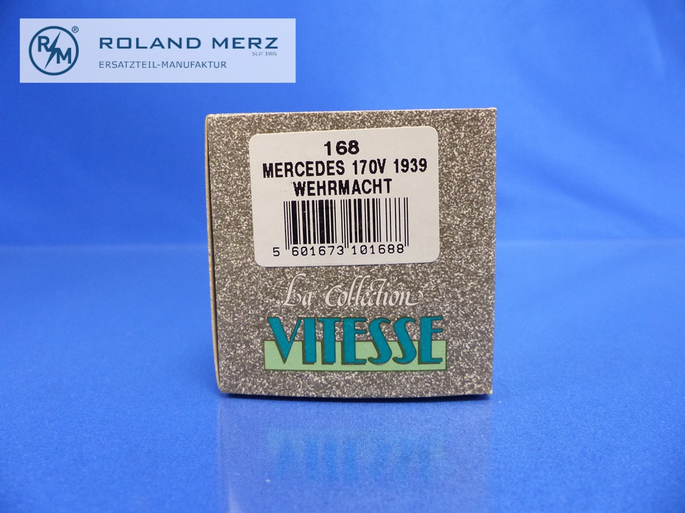 150168-02 Mercedes-Benz 170 V Cabriolimousine schwarz - Vitesse 1:43 Modelll