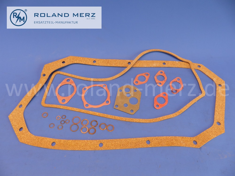 0-15086-01 Dichtungssatz, Dichtsatz Motor, MAN Ackerschlepper AS325, AS330, AS430, AS440, 1948 / 1955, Original Elring Neuteil, NOS - geringe Lagerspuren -