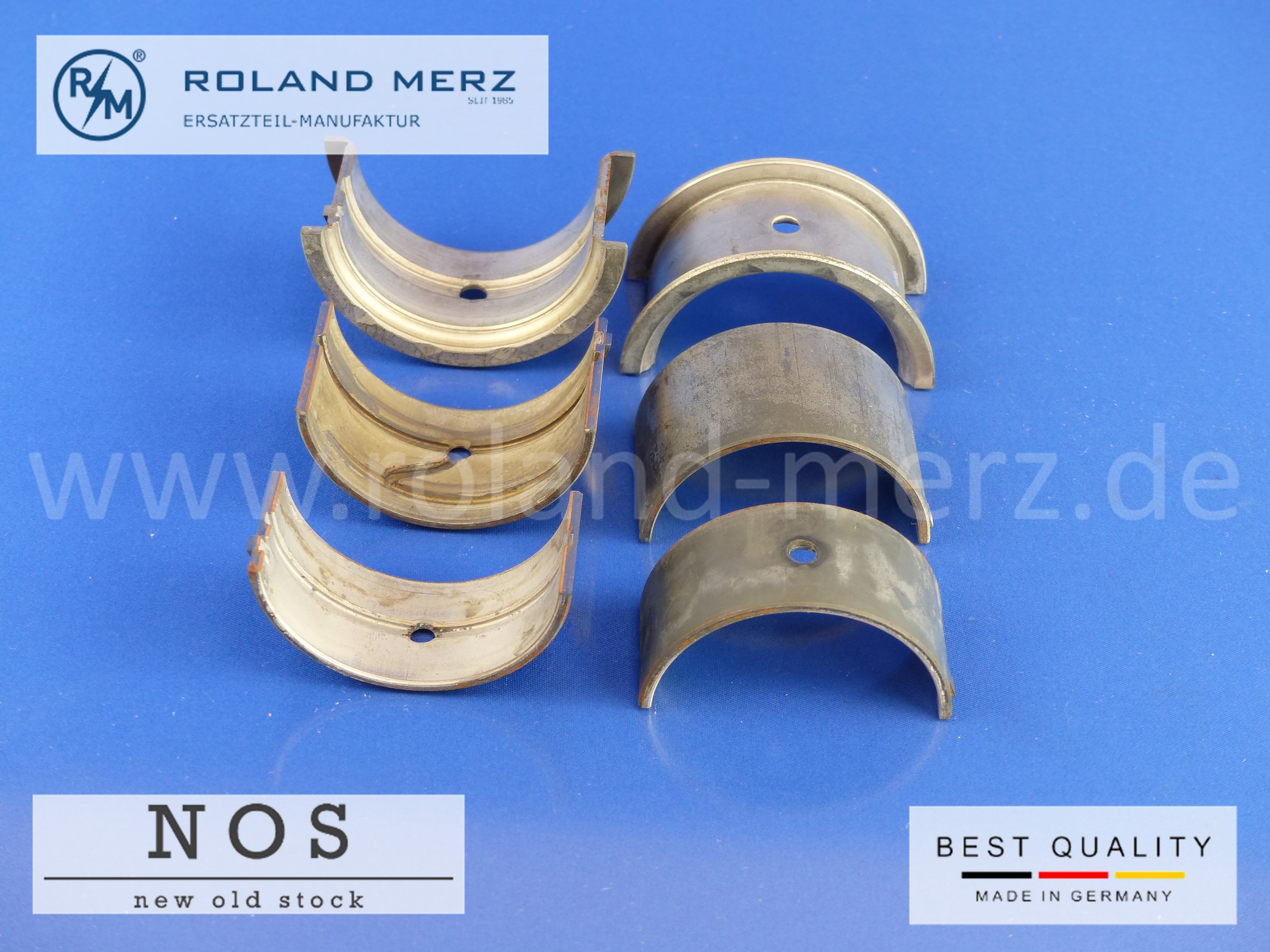 6360300797 Lagerschalen Kurbelwelle Glyco Satz Mercedes M120 OM636