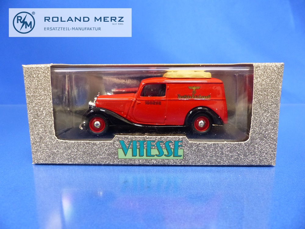 150292-13 Mercedes-Benz 170V Kastenwagen Deutsche Reichspost - 150292 Vitesse 1:43 Modell