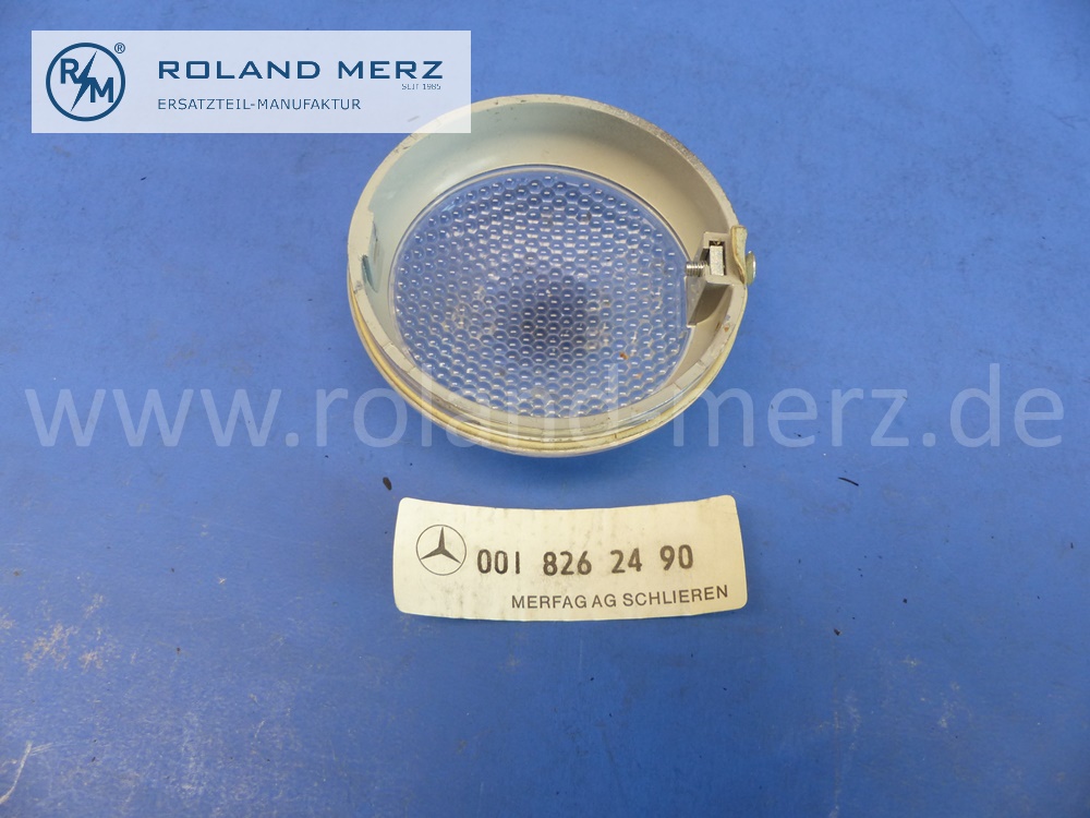 0018262490 Lichtscheibe, Streuscheibe Positionslicht, Mercedes O322, Original Mercedes Neuteil, NOS