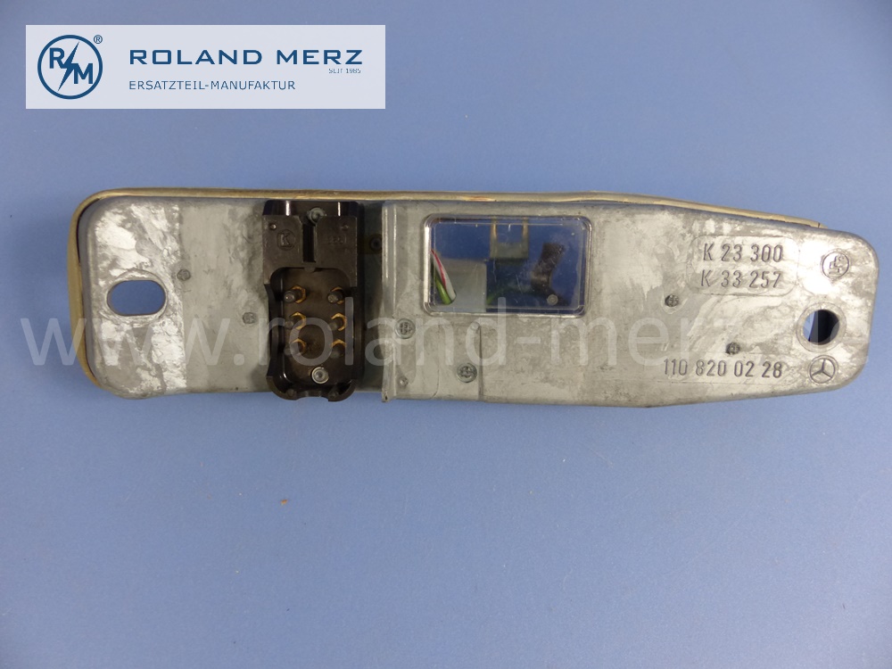 1108200228 lamp holder tail lamp right, with sealing, Mercedes W110, Heckflosse, original Mercedes spare-part, NOS