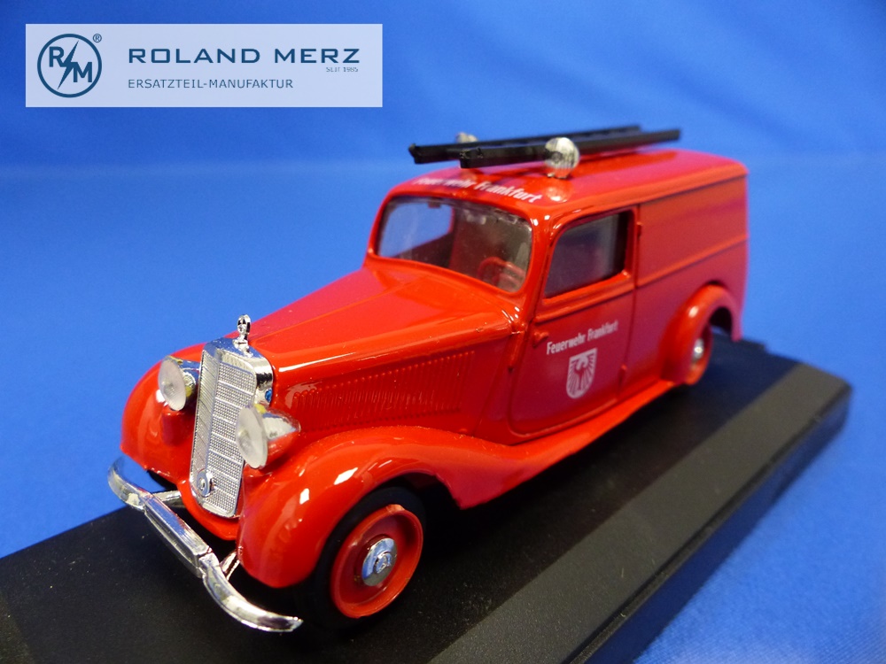 291-06 Mercedes-Benz 170 Van Feuerwehr Frankfurt am Main 1939