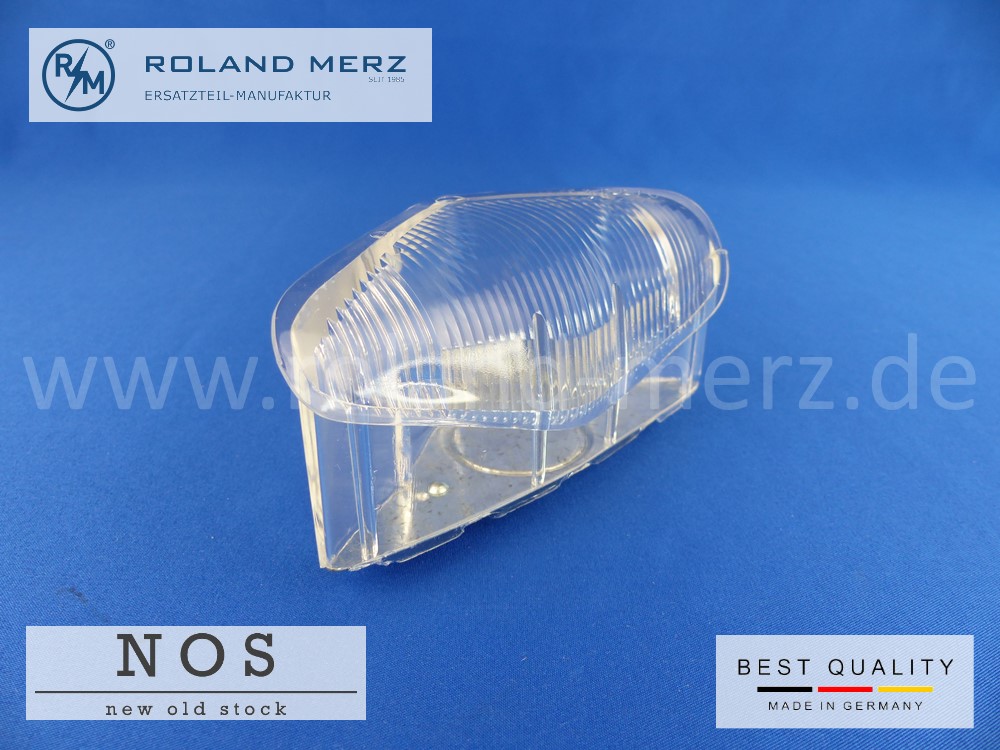 P1120193 Lichtfenster rechts (Parklicht, glasklar) Mercedes 108 826 06 90, Original Bosch für 300SEL 6.3