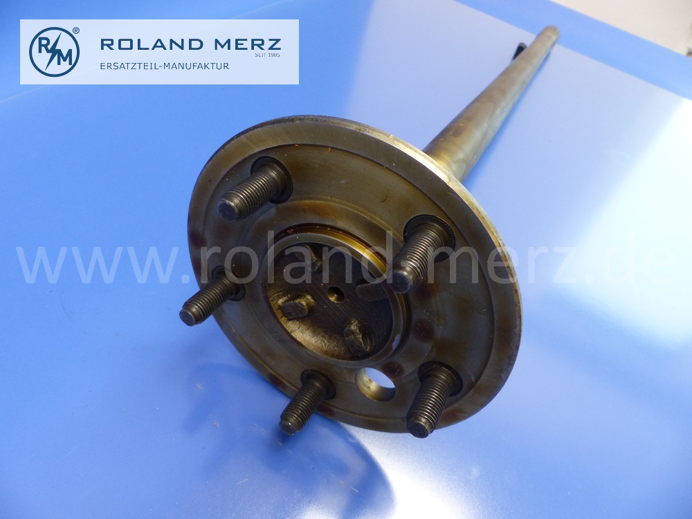 1803502610 Achswelle, Hinterachswelle, links, mit Radbolzen, Mercedes W120, W121, W180, Ponton, 190SL, Original Mercedes Neuteil, NOS 