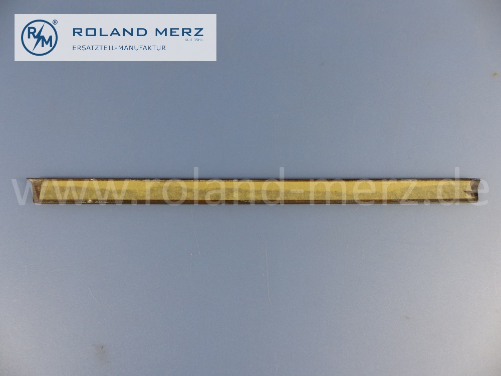 1117300651, Verkleidung Fensterschlüssel, Holzleiste, Fondtür rechts, vorne, Farbe 0481 dunkel, Länge 370mm, Mercedes W111, 220SB, 220SEB, Original Mercedes Neuteil, NOS